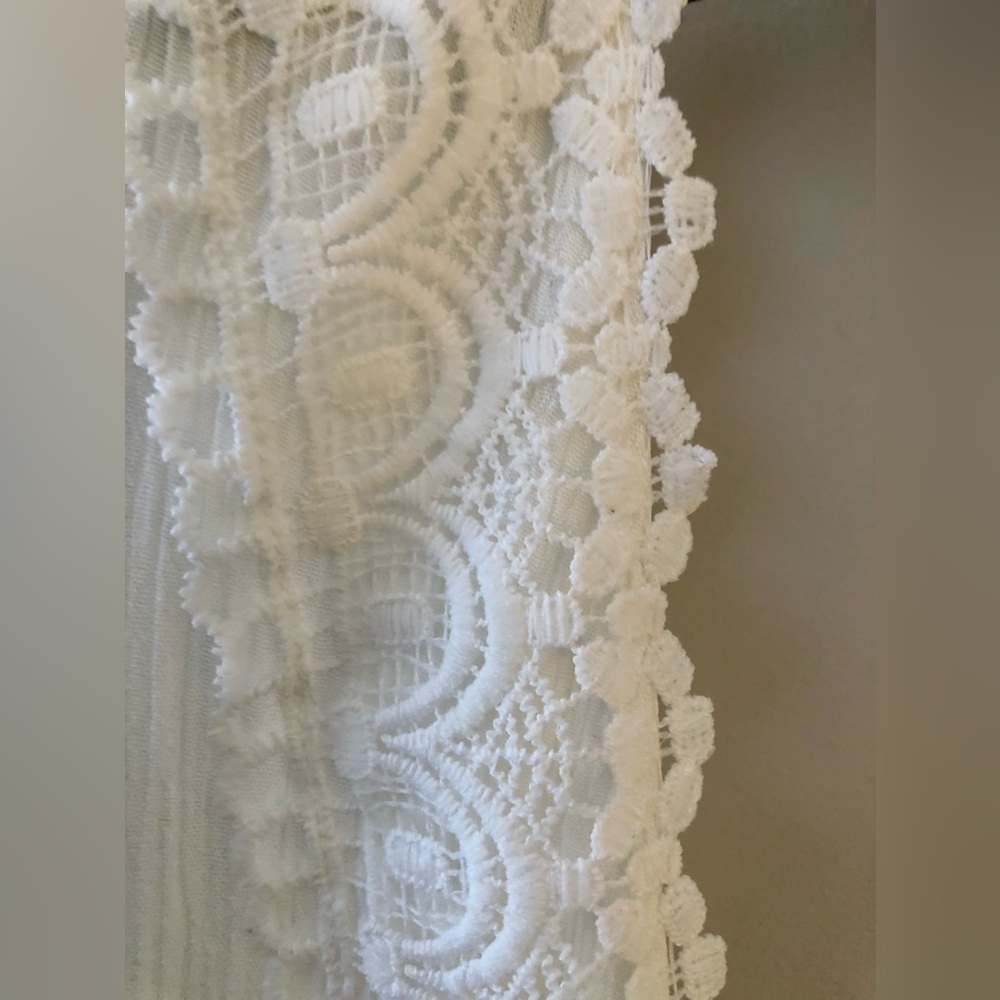 Forever 21 Cream Lace-Trim Maxi Dress - Picture 8 of 10